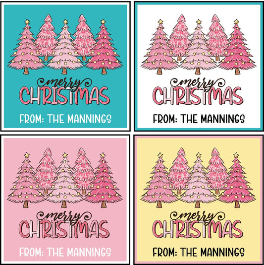 Personalized Christmas Gift Labels