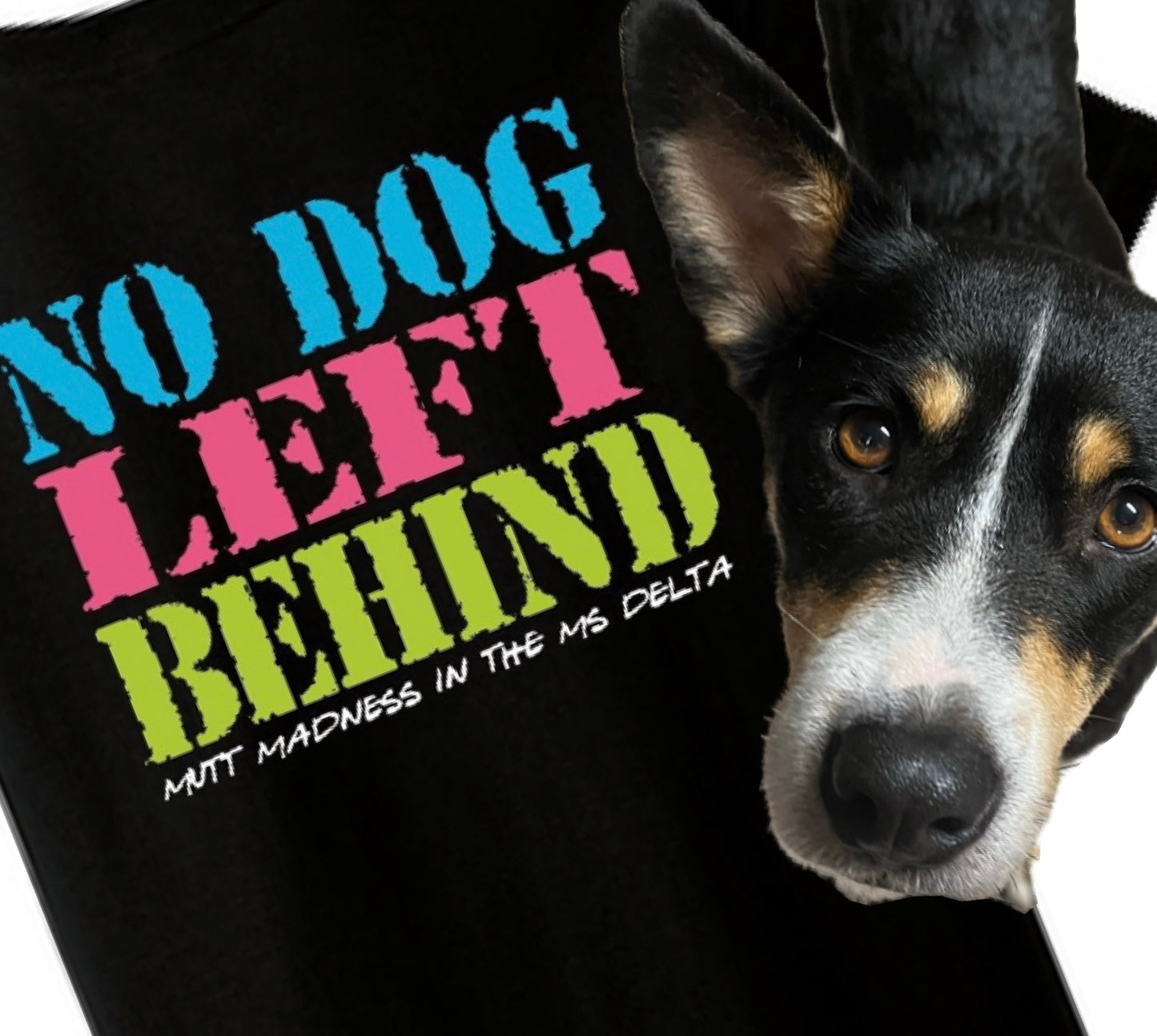 NO DOG LEFT BEHIND Comfort Color Tee